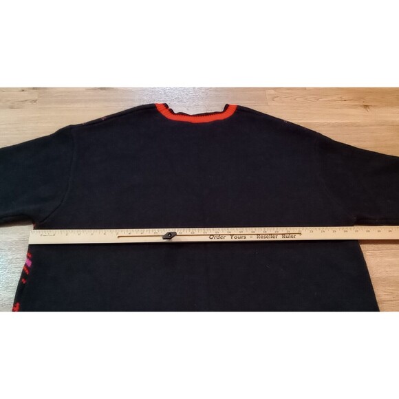 Juicy Couture Sweater Womens 3XL Plus Holiday Crew Neck Pullover Festive Print - Picture 10 of 14